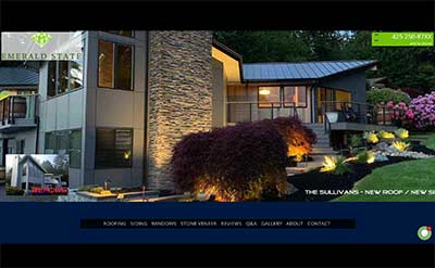all seasons earthworks web design home page